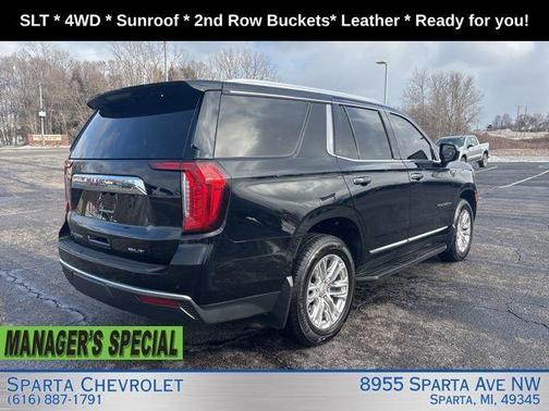 Onyx Black 2022 GMC Yukon SLT
