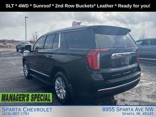 Onyx Black 2022 GMC Yukon SLT