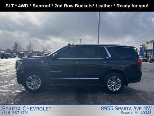 Onyx Black 2022 GMC Yukon SLT