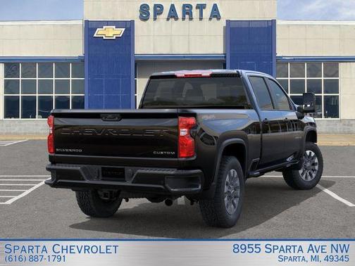 Black 2026 Chevrolet Silverado 2500 Custom