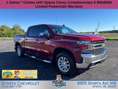 Red Tinted Clearcoat 2019 Chevrolet Silverado 1500 LT