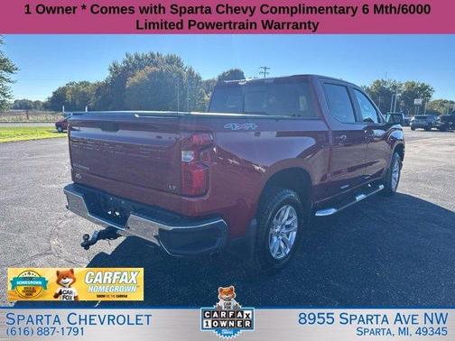 Red Tinted Clearcoat 2019 Chevrolet Silverado 1500 LT