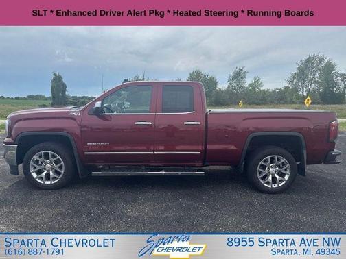 Crimson Red 2016 GMC Sierra 1500 SLT