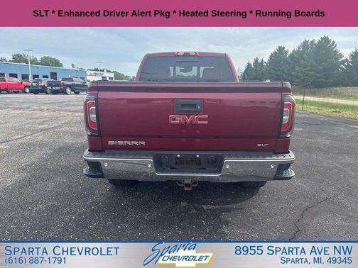 Crimson Red 2016 GMC Sierra 1500 SLT