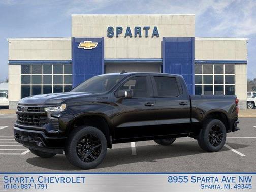 Black 2026 Chevrolet Silverado 1500 RST
