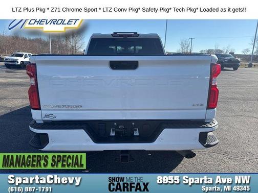 Summit White 2022 Chevrolet Silverado 3500 LTZ