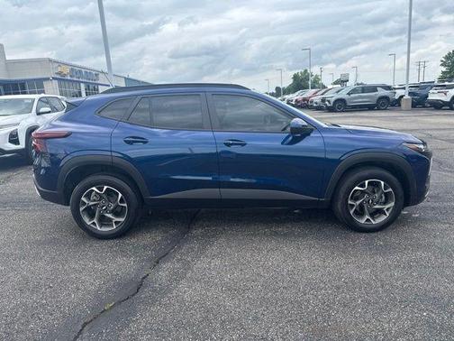 Blue 2024 Chevrolet Trax LT
