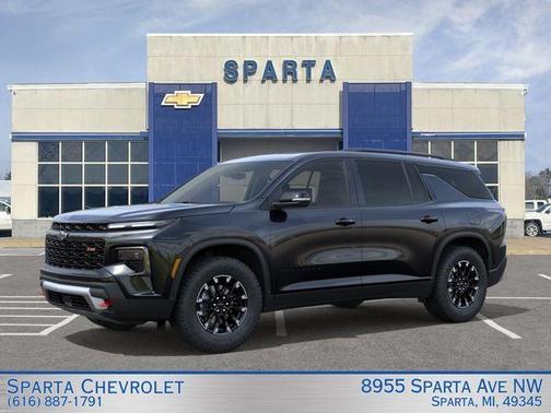 Black Metallic 2026 Chevrolet Traverse Z71
