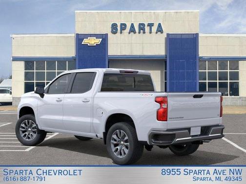 Summit White 2026 Chevrolet Silverado 1500 LT