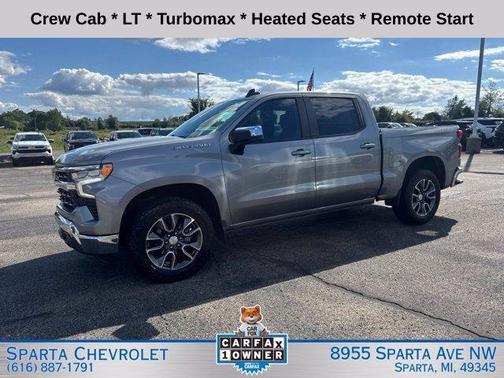 Sterling Gray Metallic 2023 Chevrolet Silverado 1500 LT