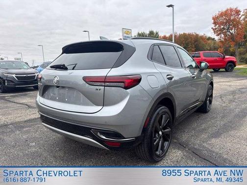 Gray Metallic 2023 Buick Envision Preferred