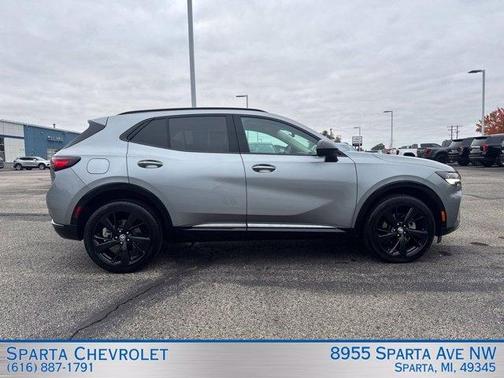 Gray Metallic 2023 Buick Envision Preferred