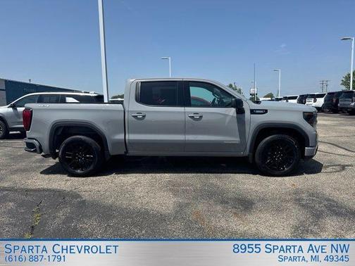 Gray 2024 GMC Sierra 1500 Elevation