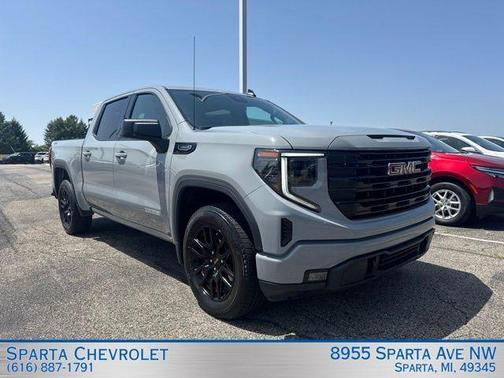 Gray 2024 GMC Sierra 1500 Elevation