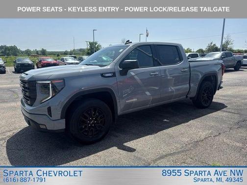 Gray 2024 GMC Sierra 1500 Elevation