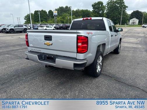 Silver Ice Metallic 2017 Chevrolet Silverado 1500 Custom