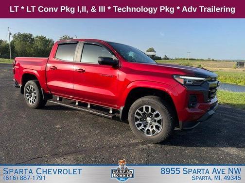 Radiant Red 2023 Chevrolet Colorado LT