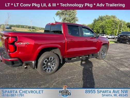 Radiant Red 2023 Chevrolet Colorado LT