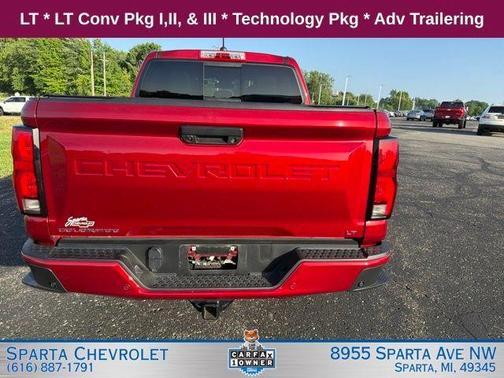 Radiant Red 2023 Chevrolet Colorado LT