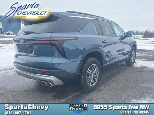 Lakeshore Blue 2025 Chevrolet Traverse LT