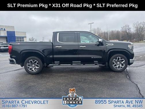 Onyx Black 2023 GMC Sierra 1500 SLT
