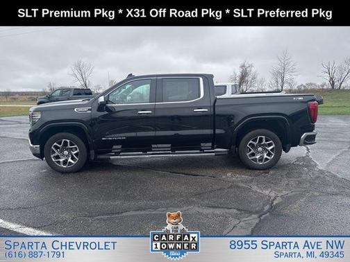 Onyx Black 2023 GMC Sierra 1500 SLT
