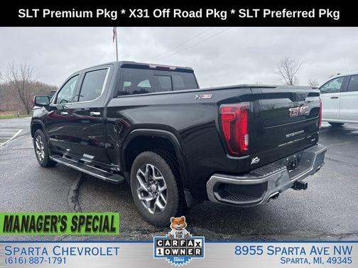Onyx Black 2023 GMC Sierra 1500 SLT