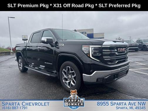 Onyx Black 2023 GMC Sierra 1500 SLT