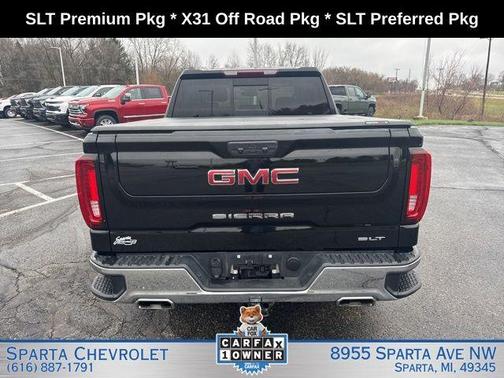 Onyx Black 2023 GMC Sierra 1500 SLT