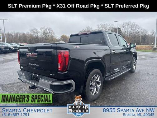 Onyx Black 2023 GMC Sierra 1500 SLT