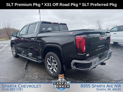 Onyx Black 2023 GMC Sierra 1500 SLT