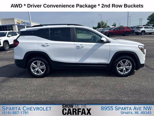 Summit White 2024 GMC Terrain SLE