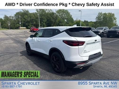 Summit White 2023 Chevrolet Blazer 2LT