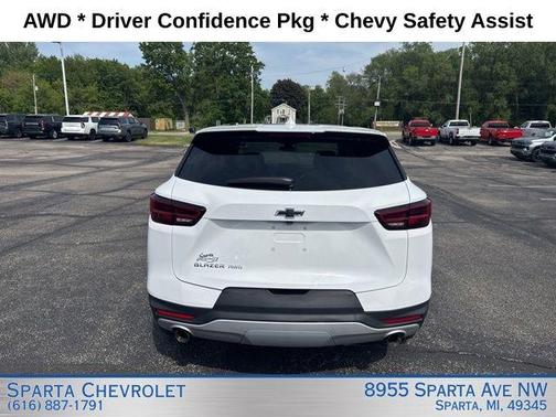 Summit White 2023 Chevrolet Blazer 2LT