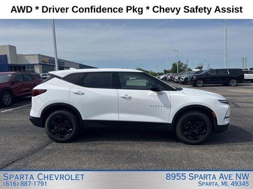 Summit White 2023 Chevrolet Blazer 2LT