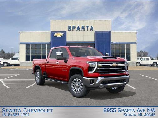 Radiant Red 2026 Chevrolet Silverado 3500 LTZ
