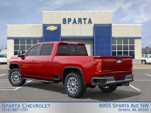 Radiant Red 2026 Chevrolet Silverado 3500 LTZ