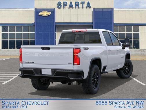Summit White 2026 Chevrolet Silverado 2500 LTZ