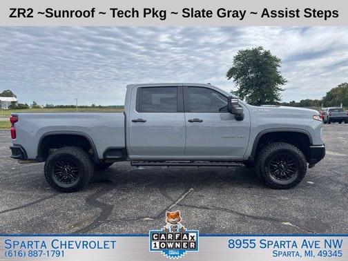 Slate Gray Metallic 2024 Chevrolet Silverado 2500 ZR2