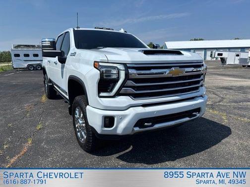 Polar White 2026 Chevrolet Silverado 3500 High Country