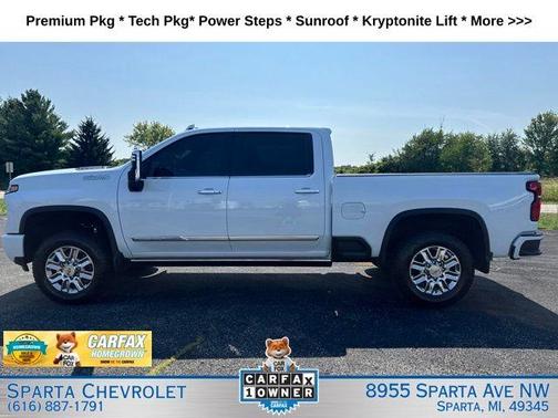 Polar White 2026 Chevrolet Silverado 3500 High Country