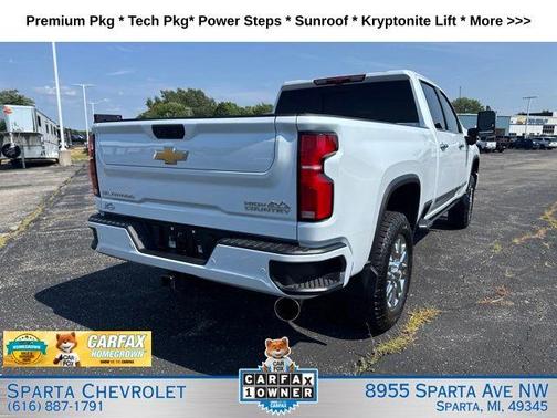 Polar White 2026 Chevrolet Silverado 3500 High Country