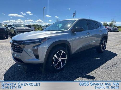 Sterling Gray Metallic 2024 Chevrolet Trax 1RS