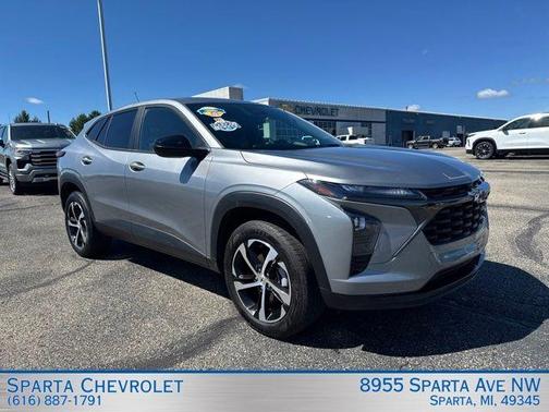 Sterling Gray Metallic 2024 Chevrolet Trax 1RS