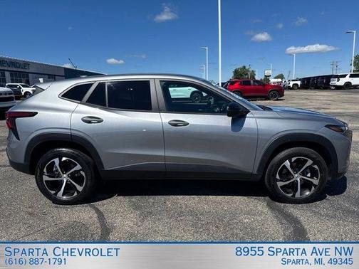 Sterling Gray Metallic 2024 Chevrolet Trax 1RS