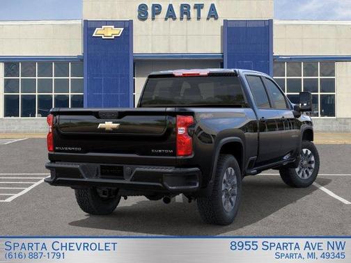 Black 2026 Chevrolet Silverado 2500 Custom