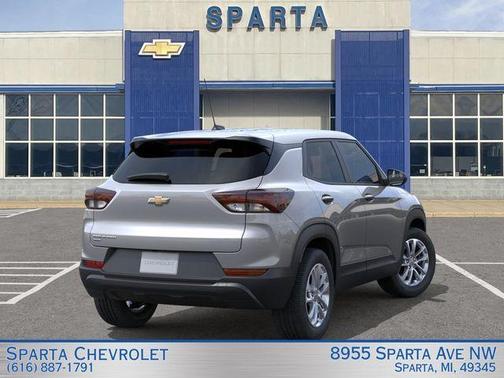 Sterling Gray Metallic 2026 Chevrolet Trailblazer LS