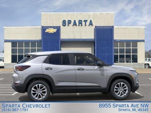 Sterling Gray Metallic 2026 Chevrolet Trailblazer LS
