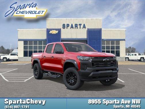 Radiant Red 2026 Chevrolet Colorado Trail Boss