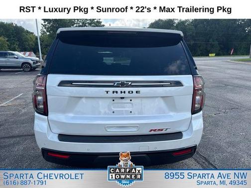 Pearl 2024 Chevrolet Tahoe RST